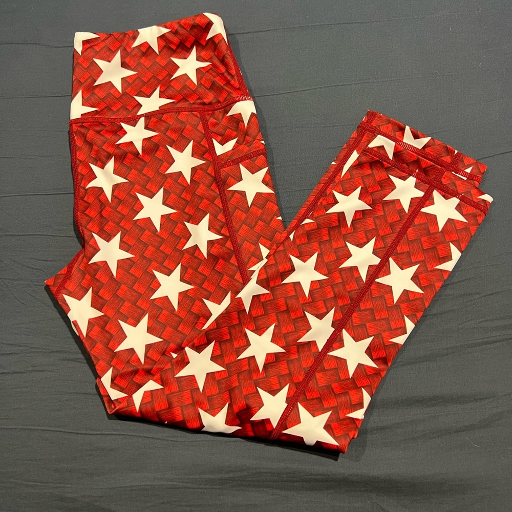 CVG red and white star capri